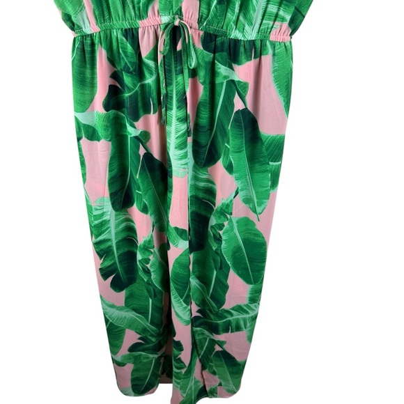 Buddy Love Palm Print Maxi Dress Small - Picture 4 of 9